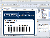 Screenshot of Barcode Label Printing Software TFORMer