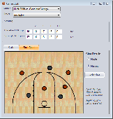 Screenshot of Basketball Stat Manager