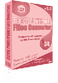 Screenshot of Batch PowerPoint File Converter