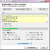 Screenshot of Birdie EML to PDF Converter