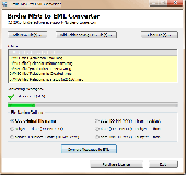 Screenshot of Birdie MSG to EML Converter