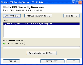 Screenshot of Birdie PDF Security Remover