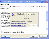 Screenshot of Bluetooth Driver Installer