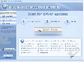 Screenshot of Broadcom Drivers Update Utility For Windows 7