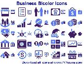 Business Bicolor Icons Screenshot
