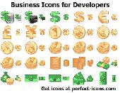 Screenshot of Business Icons for Developers