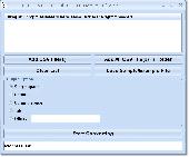 CSV To Fixed Width Text File Batch Converter Software Screenshot