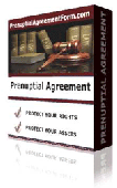 Screenshot of California Prenuptial Agreement