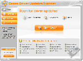 Canon Driver Updates Scanner Screenshot