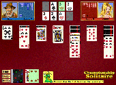 Screenshot of Championship Solitaire Challenge for Windows