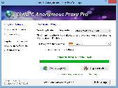 Screenshot of ChrisPC Free Anonymous Proxy