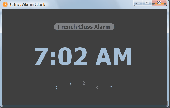 Screenshot of Citrus Alarm Clock