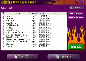 CoffeeCup MP3 Rip & Burn Screenshot