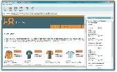 Screenshot of CoffeeCup Shopping Cart Designer Pro