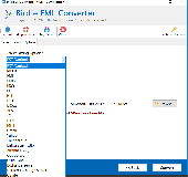 Convert Bundle of EML files to PST Screenshot