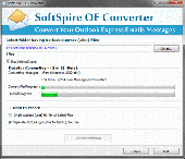 Screenshot of Convert DBX Emails to Outlook