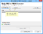 Screenshot of Convert MSG to MBOX