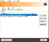 Screenshot of CubexSoft vCard Export