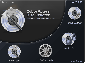 Screenshot of CyberPower Disc Creator