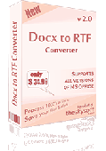 DOCX TO RTF Converter Screenshot
