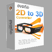 Screenshot of DVDFab 2D to 3D Converter