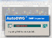 DWF to DWG Converter Professional 2011.7 Screenshot