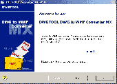 Screenshot of DWG to WMF Converter MX