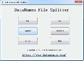 DataNumen File Splitter Screenshot