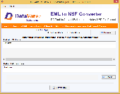 Screenshot of DataVare EML to NSF Converter