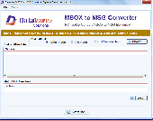 Screenshot of DataVare MBOX to MSG Converter Expert