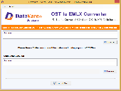 Screenshot of DataVare OST to EMLX Converter Expert