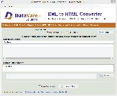 Screenshot of Datavare EML to HTML Converter
