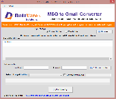 Screenshot of Datavare MSG to Gmail Converter Software