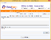 Datavare MSG to NSF Converter Screenshot