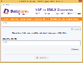 Screenshot of Datavare NSF to EMLX Converter