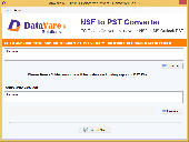 Datavare NSF to PST Converter Screenshot