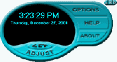 Desktop Atomic Clock Screenshot