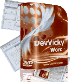 Screenshot of DevVicky Word