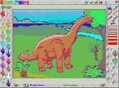 DinoPaint Coloring Book Screenshot