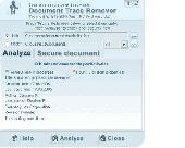 Screenshot of Document Trace Remover