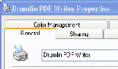 Drumlin PDF Writer Screenshot
