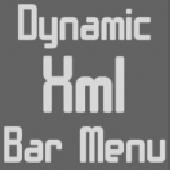 Dynamic Xml Bar Menu Screenshot