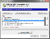 Screenshot of EML to PDF Exporter