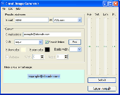 Screenshot of E-Mail Image Generator