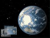 Screenshot of Earth 3D Space Survey Screensaver for Mac OS X