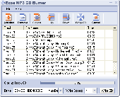 Ease MP3 CD Burner Screenshot