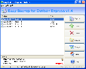 Screenshot of Easy Backup for Outlook Express