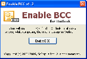 Enable BCC Screenshot