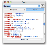 Screenshot of English Dictionary by Accio for Mac