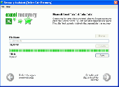Screenshot of Excel Recovery Assistant